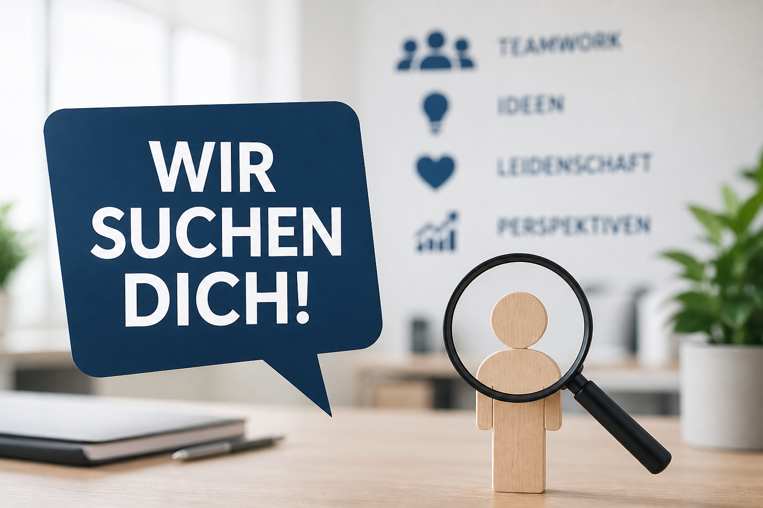 Wir suchen dich